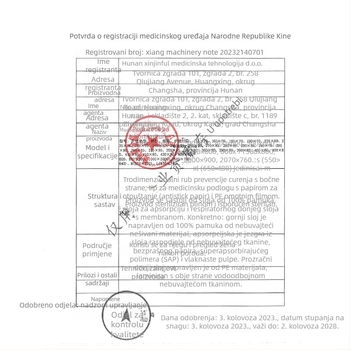 Morning Industry medicinski sterilni ginekološki jastučić za njegu, čista pamuk, prozračan, za dnevnu i noćnu upotrebu