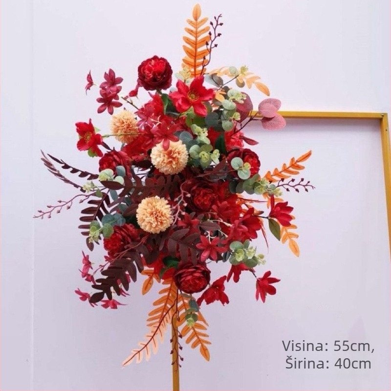 Vjenčani umjetni cvjetovi – žičani materijal, tkana izrada, Daisy varijanta, universalna upotreba