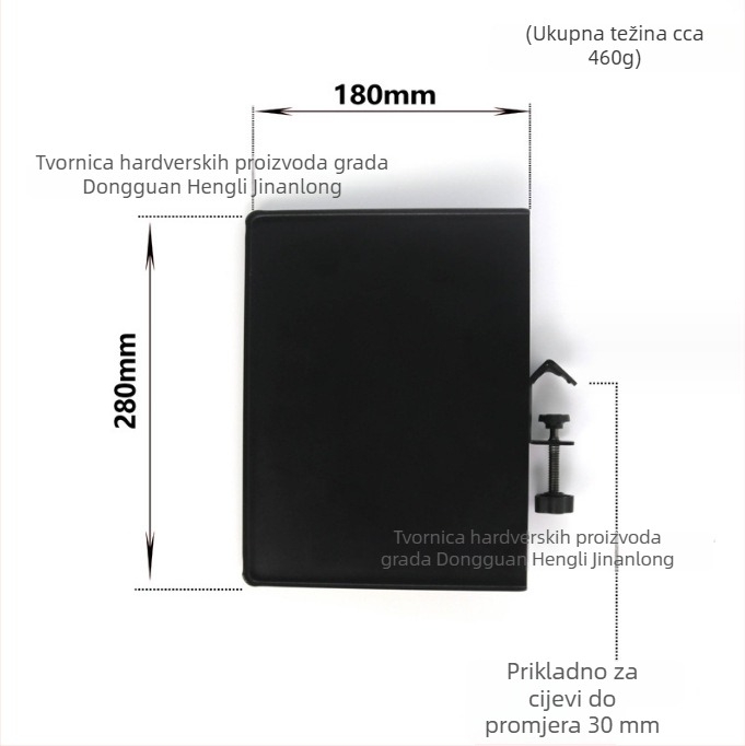 Stativ za fotografiju sa sfernim pan-tiltom, model 8817/8821, CPCC materijal, nosivost 2-5 kg