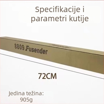 Tripod s kugličnom glavom za prijenos uživo i fotografiju, četiri sekcije, željezna konstrukcija, nosivost 11–15 kg, model 8809