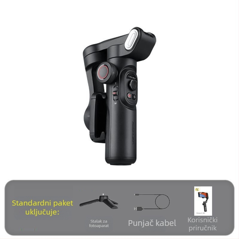Ouchuan Smart XE stabilizator za mobitel s AI praćenjem, 3-osi stabilizacija za live streamanje i kratke videozapise, kompatibilan s većinom pametnih telefona