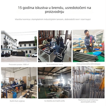 Aluminijska kuglasta glava za stativ od legure s 360° panoramskim pomakom i 90° nagibom, težina 400 g, navoja za montažu