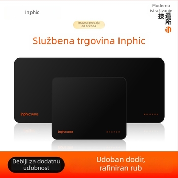 Inphic PD100 mišja podloga, tekstilna stolna podloga, protuklizna, jednostrana, tisak logotipa, OEM prilagodba