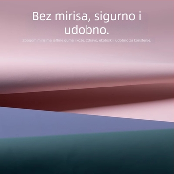 Mala podloga za miš s Liquid Feel materijalom i PVC-om, dvostrana, protuklizna, plastično oblikovana