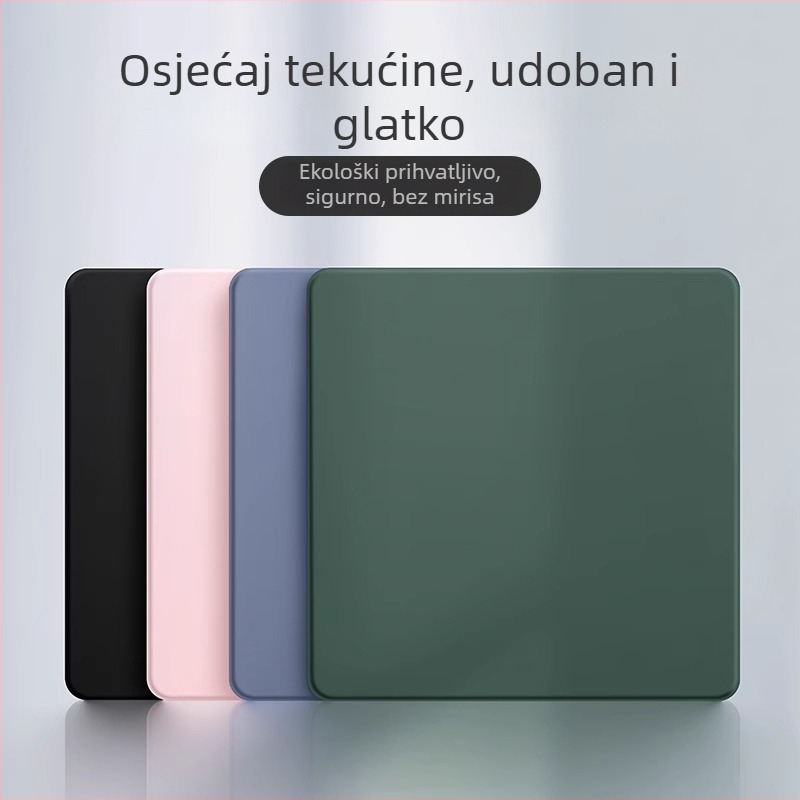 Mala podloga za miš s Liquid Feel materijalom i PVC-om, dvostrana, protuklizna, plastično oblikovana