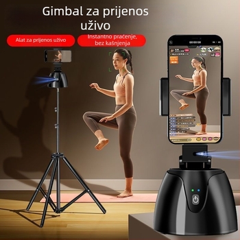 Kuglična glava stativa za univerzalni pametni telefon, plastično tijelo, branda Gacas, instalacija Bound APP