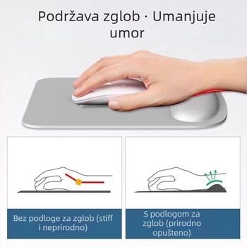 Podloga za zglob miša, gumena podloga za stol, jednostrana, japanski minimalistički stil