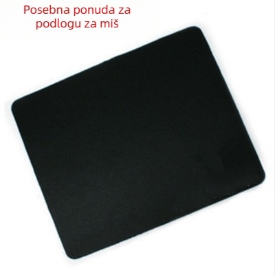 Podloga za miša s zatvorenim rubom, debela, jednostrana, antisklizna, OEM obrada