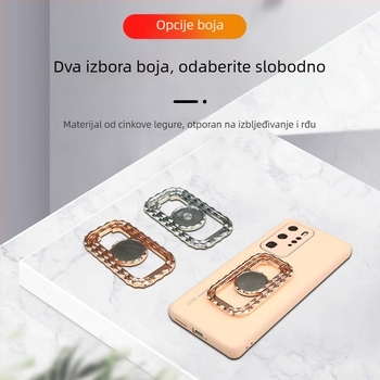 Stalak za telefon na stolu s 360° rotacijom, sklopiva konstrukcija, cinkova legura, podrška prilagodbi