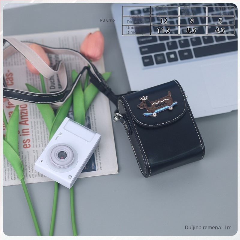 Torba za digitalni fotoaparat s crossbody remenom, Oxford materijal, kompatibilna s Canon G7X II/III i Sony, unisex, proljeće 2025, kućno skladištenje