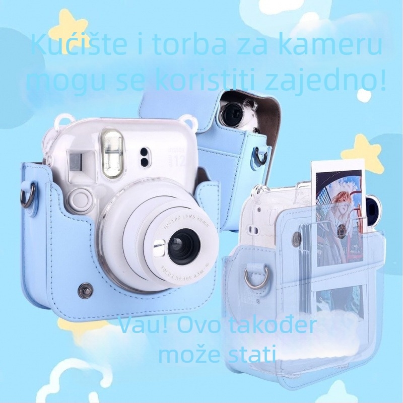 Torba za kameru Polaroid Mini12, stil ruksak, Corduroy, fotografijska torba, unisex, kućno skladištenje