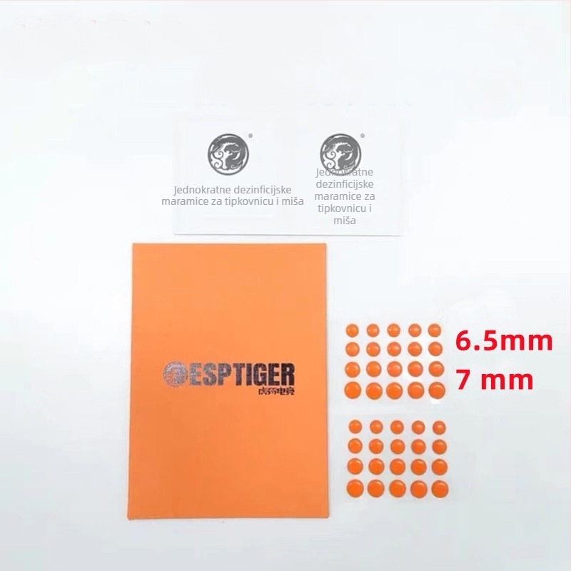 Podloge za stopala gaming miša Tiger talisman e-sports, kompatibilne GPW3 i GPRO X2, na skladištu, standardno pakiranje