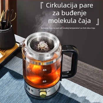 Sedme generacije staklenog čaja s parom, automatsko držanje topline i električno grijanje za cvjetni čaj
