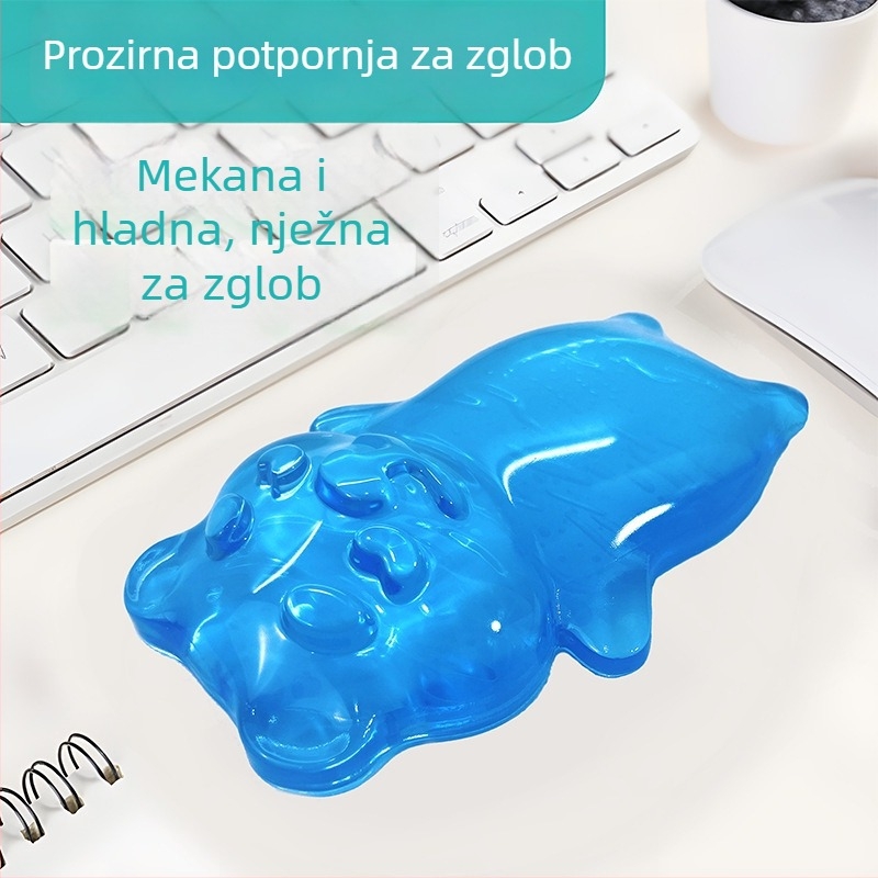 Mala podloga za zglob, model Crystal bracelet, gumena podloga, vodootporna, protuklizna, otporna na habanje, lako za čišćenje, za ured