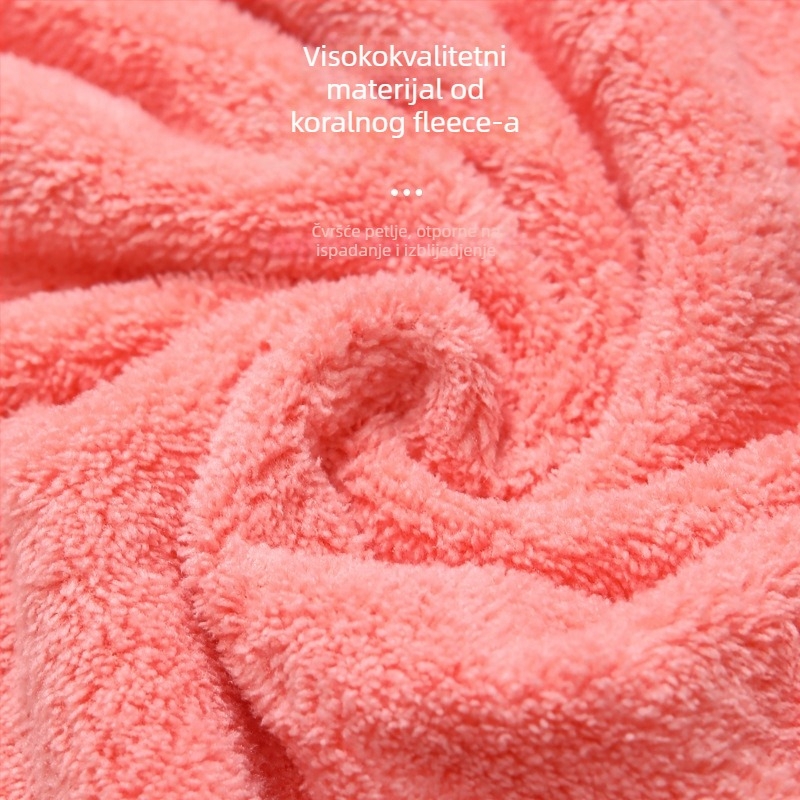 Pocket stil ručnik za kupanje kućnih ljubimaca – upijajuće mikrovlakno Coral Fleece, marka BAIJIE, za psa, pakiranje 100 komada