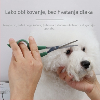 Škare za njegu kućnih ljubimaca - plastične - za pse - Old Tree marka - paket od 250 kom.