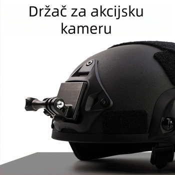 Nosač za kacigu GoPro – najlon plastika, šifra proizvoda F028, kompatibilan s GoPro i drugim akcijskim kamerama