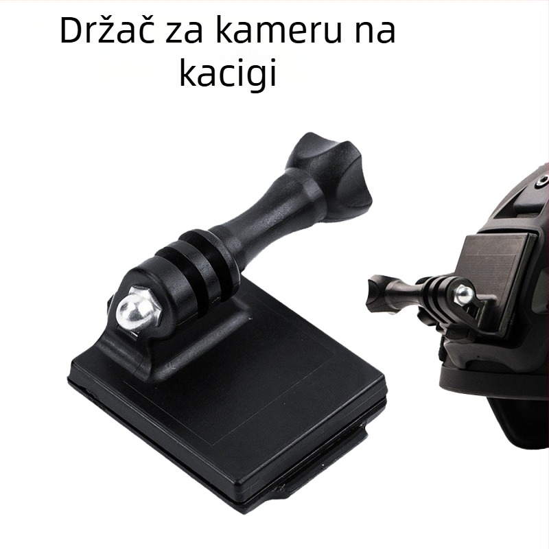 Nosač za kacigu GoPro – najlon plastika, šifra proizvoda F028, kompatibilan s GoPro i drugim akcijskim kamerama