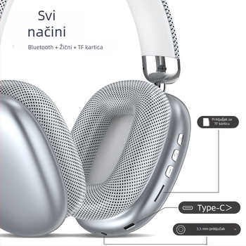 Bežične Bluetooth slušalice s Qualcomm čipom, Bluetooth 5.0, domet 10 m, trajanje baterije preko 8 sati, IPX-6 vodootpornost