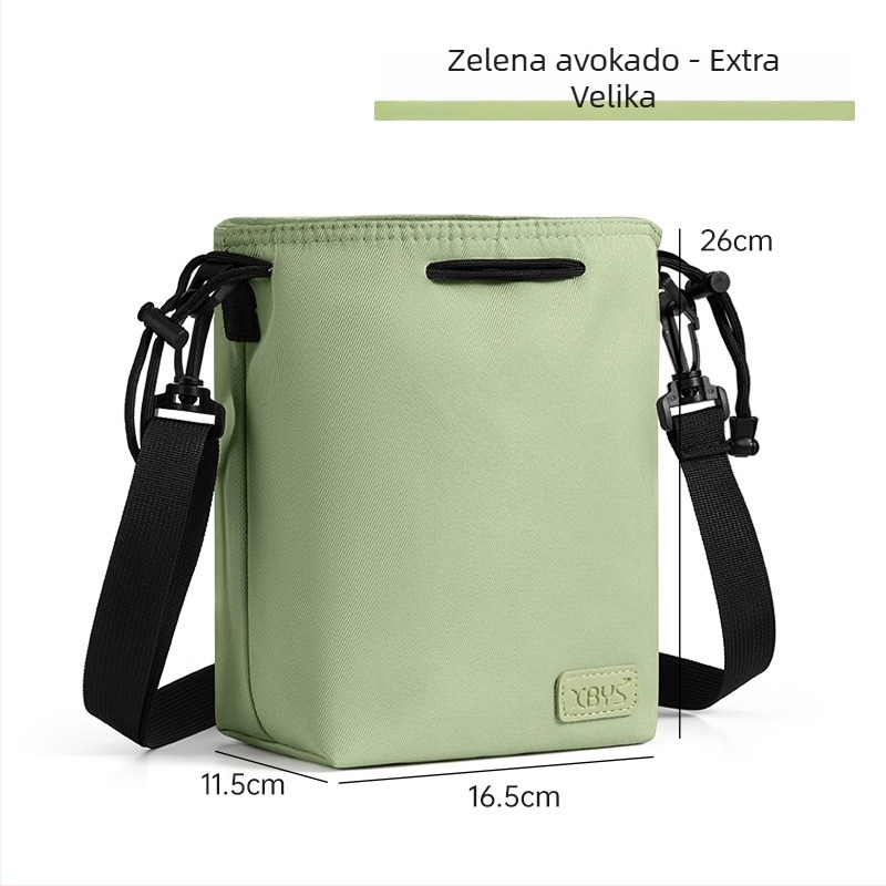 Torba za fotoaparat s pretincem za objektiv, lagana crossbody torba, Oxford platno, za Fuji i Canon, remen s zračnim jastučićem, kućno skladištenje
