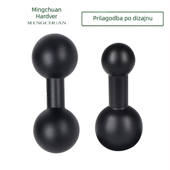 Držač mobitela za motocikl iz aluminijske legure s 20 mm/17 mm dvostrukom kugličnom glavom