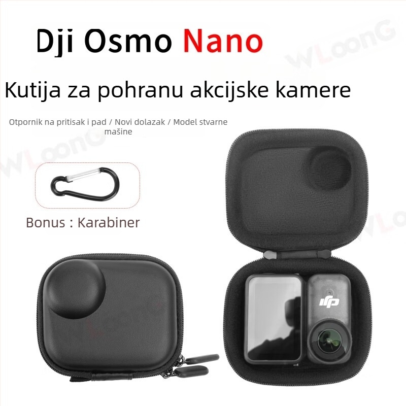 Yingshijiang PU tvrdi zaštitni kućište za DJI Osmo Nano storage bag