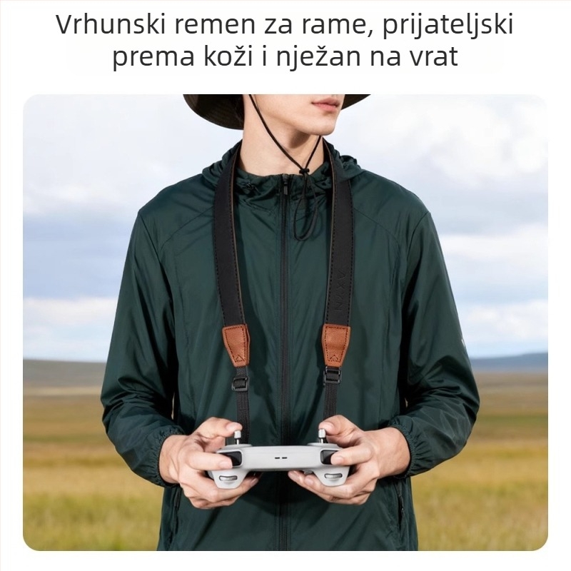 AXYN PU kaiš za daljinsko upravljanje za Flip/Mini 3/4/5 Pro, Air 3S, Mavic 3 Pro, Mavic 4 Pro