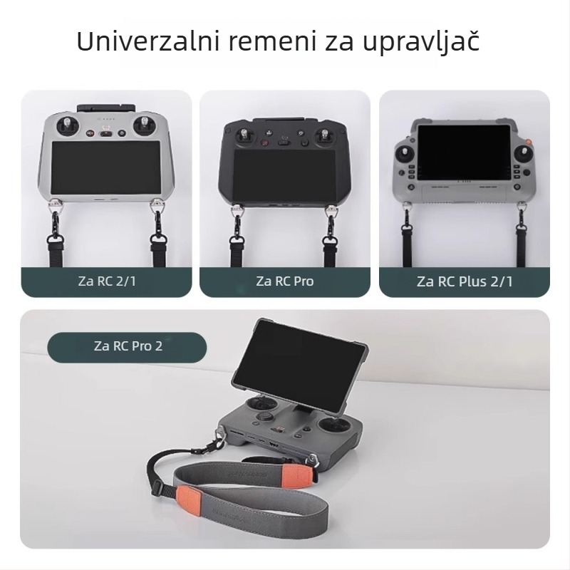 AXYN PU kaiš za daljinsko upravljanje za Flip/Mini 3/4/5 Pro, Air 3S, Mavic 3 Pro, Mavic 4 Pro