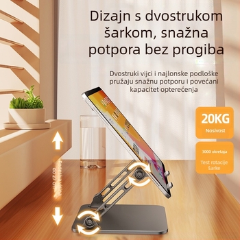 Veliki metalni držač za tablet, 11-inčni iPad Pro, uspravni tip nosača za igranje