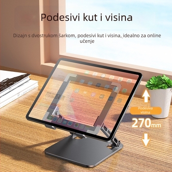 Veliki metalni držač za tablet, 11-inčni iPad Pro, uspravni tip nosača za igranje