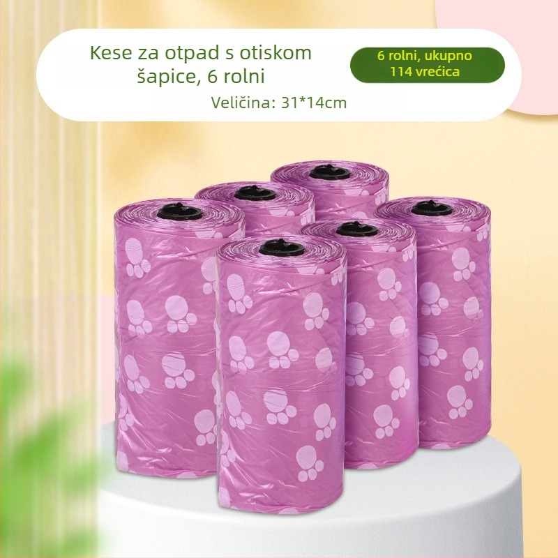 Torbe za otpad mačke kućice – male vrećice za skupljanje izmeta, vrećice za stelju – Značka Unique