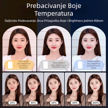 Profesionalno LED studijsko osvjetljenje za fotografiju – PB300W, 50W, 220V, dimmabilno, domet 3 m