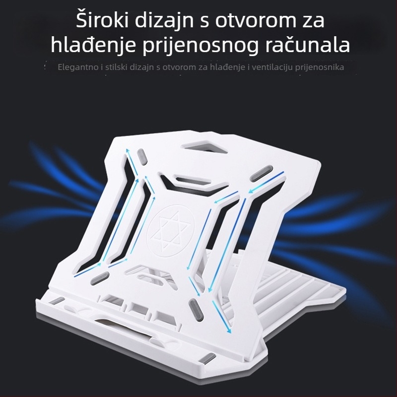 Nossi N2 stalak za laptop i tablet – sklopiv, podesiva visina, plastični