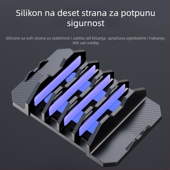 Cahezo vertikalni višeslojni nosač za notebook i vanjski monitor — Materijal: plastika, Težina: 300 g, Opće namjene