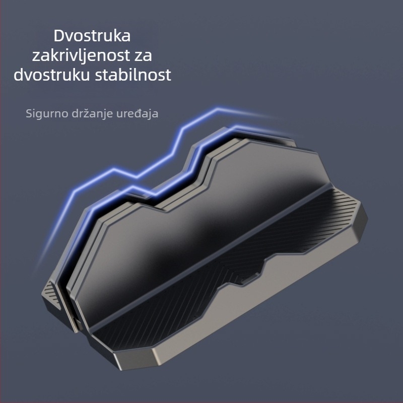Cahezo vertikalni višeslojni nosač za notebook i vanjski monitor — Materijal: plastika, Težina: 300 g, Opće namjene
