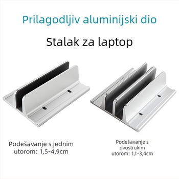 Maijihong KM23 stalak za laptop za stolni prostor – plastika, 210 g, kompatibilan s MacBook, Huawei, HP, Dell