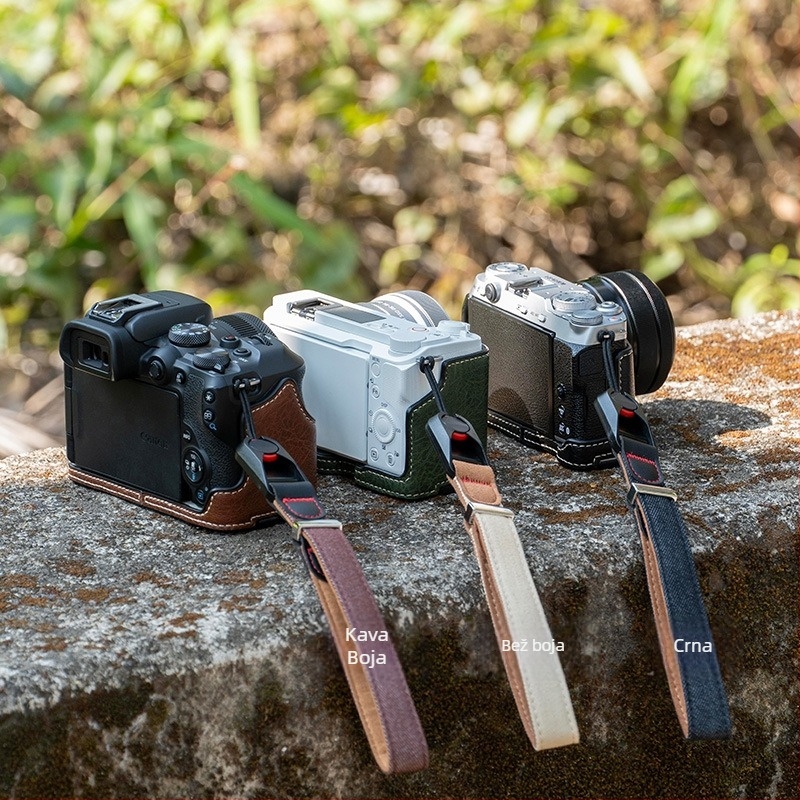 Remen za zglob za DSLR fotoaparate s brzom otpuštanjem i jednostavnom prilagodbom (kompatibilnost sa SLR kamerama; brza instalacija; prilagođeni uzorci; izdanje 2025)