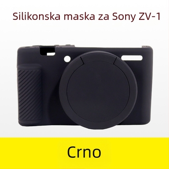 Silikonska futrola s poklopcem za Sony ZV1 – zaštita od prašine i padova (Brand: JUNESTAR; Model: Sony ZV1; Materijal: Silikon; Kompatibilan model: Sony ZV1)