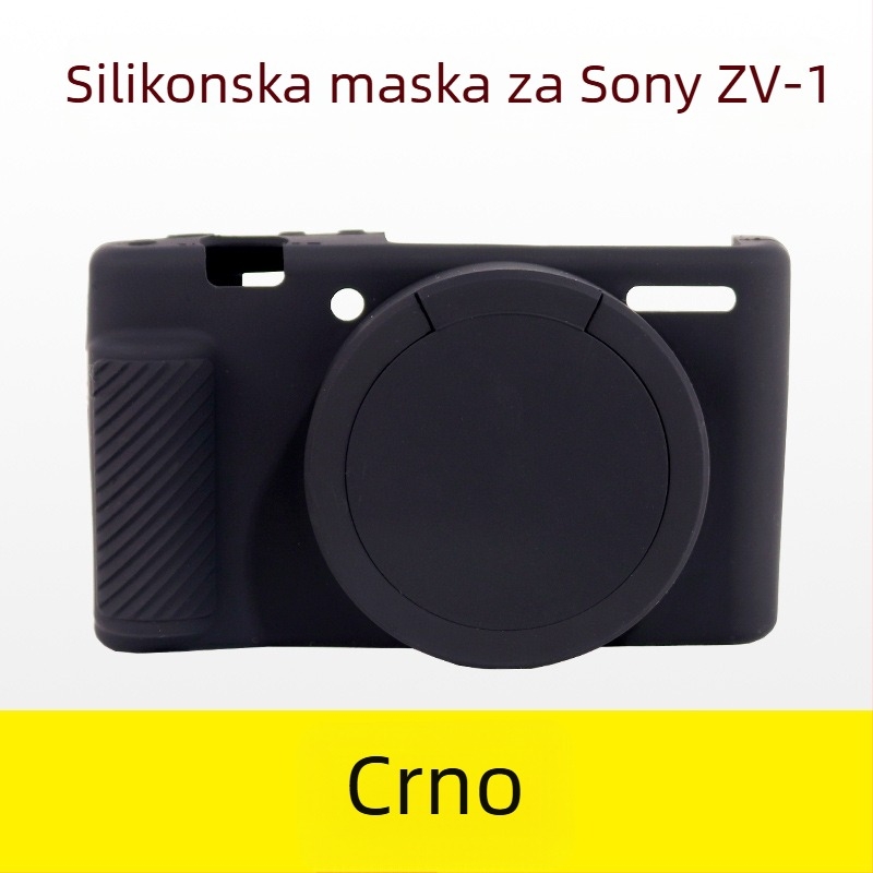 Silikonska futrola s poklopcem za Sony ZV1 – zaštita od prašine i padova (Brand: JUNESTAR; Model: Sony ZV1; Materijal: Silikon; Kompatibilan model: Sony ZV1)