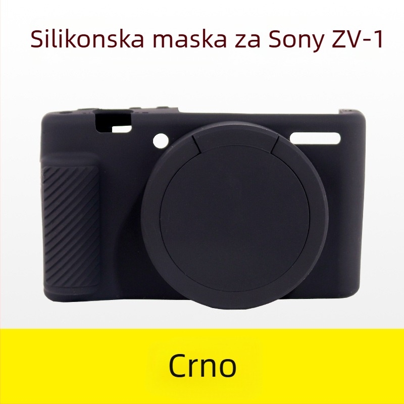 Silikonska futrola s poklopcem za Sony ZV1 – zaštita od prašine i padova (Brand: JUNESTAR; Model: Sony ZV1; Materijal: Silikon; Kompatibilan model: Sony ZV1)