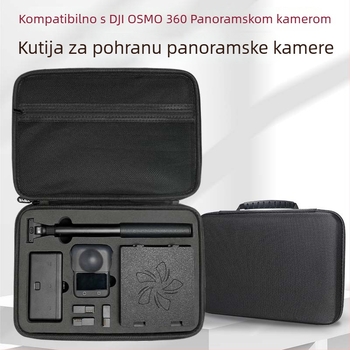 Kućište za pohranu za DJI Osmo360 panoramsku kameru – EVA tvrdi kućište, najlon, Strange leaves