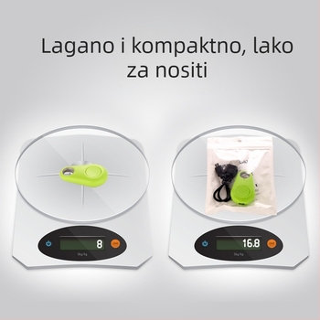 Bluetooth uređaj za sprječavanje gubljenja ključeva, torbi i kućnih ljubimaca s dizajnom kapljice vode; domet 15–30 m; alarm, fotografiranje i snimanje; ABS kućište