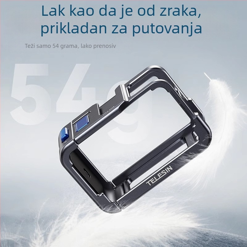 Aluminijski okvir za DJI Action 5 Pro/4/3 - Telesintaixun