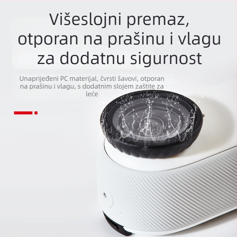 Set zaštitnog ogledala objektiva Shadowstone Insta360 Go3s/Go3 — kaljeno staklo, uključuje ogledalo, kaljeni film i torbicu za pohranu