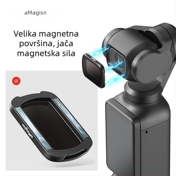 Amagisn Op3 ND zaštitni filtr za DJI Osmo Pocket3 — aluminijska legura + staklo; uključuje zaštitnu kutiju