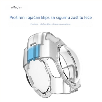 amagisn Silikonska zaštita objektiva za Insta360 X3, klipsni zatvarač, otporan na pad, protiv zamagljivanja