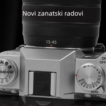 Poklopac za toplu cipicu od aluminijske legure za DSLR i bezzrcalne fotoaparate – CNC obrada, zaštita od prašine