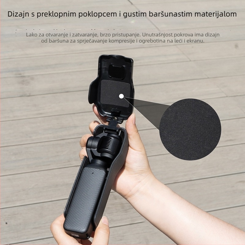 DJI Osmo Pocket 3 Zaštitni komplet: poklopac za objektiv, zaštita zaslona, zaštita gimballa