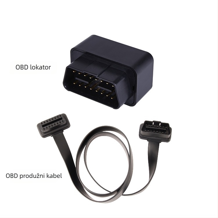 KC03 Car OBD Locator s točnošću GPS 3-30, višestruki alarmi (vibracija, gubitak napajanja, ograda, pretjecivanje), ugrađene GPS i GSM antene