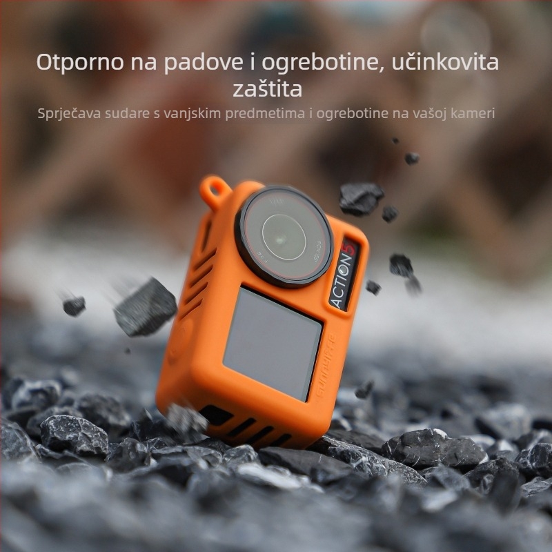 Silicijska zaštitna futrola s poklopcem objektiva i trakicom za nošenje Osmo Action 5 Pro OA5-BHT885